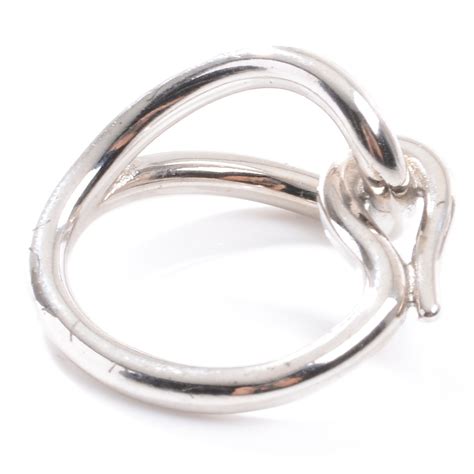 hermes scarf ring silver|hermes silk scarf price guide.